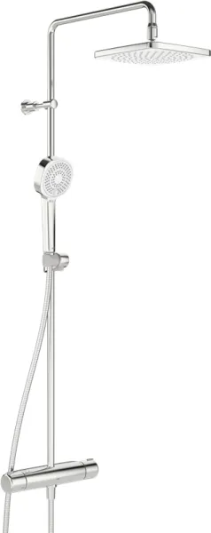 Oras Nova Style Rain duschsystem, krom