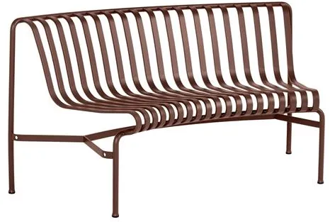 HAY Palissade Park Dining Bänk IN 1 Stk. Inkl. Monteringsset Ej Fristående Iron Red