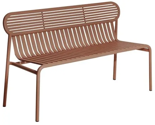 Petite Friture WEEK-END Bänk Terrakotta