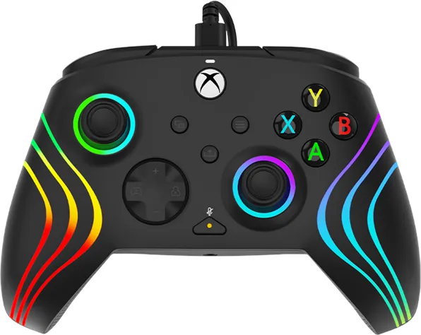 PDP Afterglow Wave Wired Controller - Black - Controller - Microsoft Xbox One