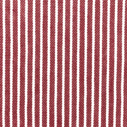 Denimtyg 145cm 015 Röda ränder - 50cm