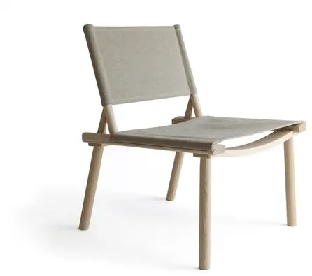 Nikari December-fåtölj Oljad ask/linne