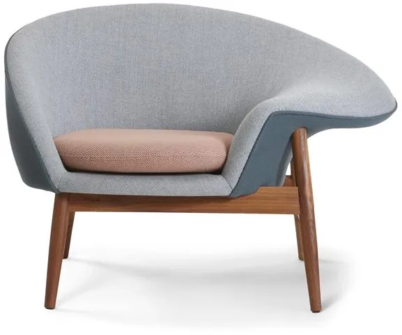 Warm Nordic Fried Egg Högersidig fåtölj Hero 991/Rewo828/Merit035