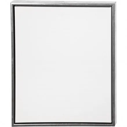 ArtistLine Canvas med Vit/Antiksilver Ram 50x60cm/54x64x3cm