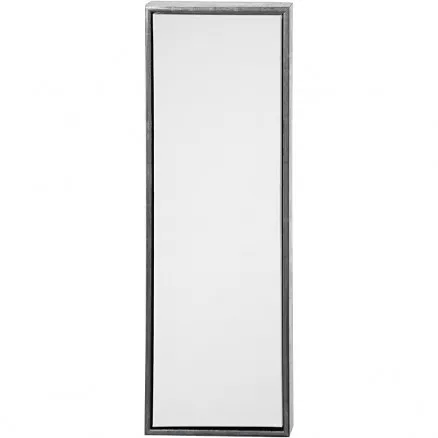 ArtistLine duk med ram, yttre mått 34x94 cm, djup 3 cm, vit, antik