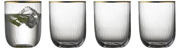 Lyngby Glas Palermo tumbler 4 st. 35 cl